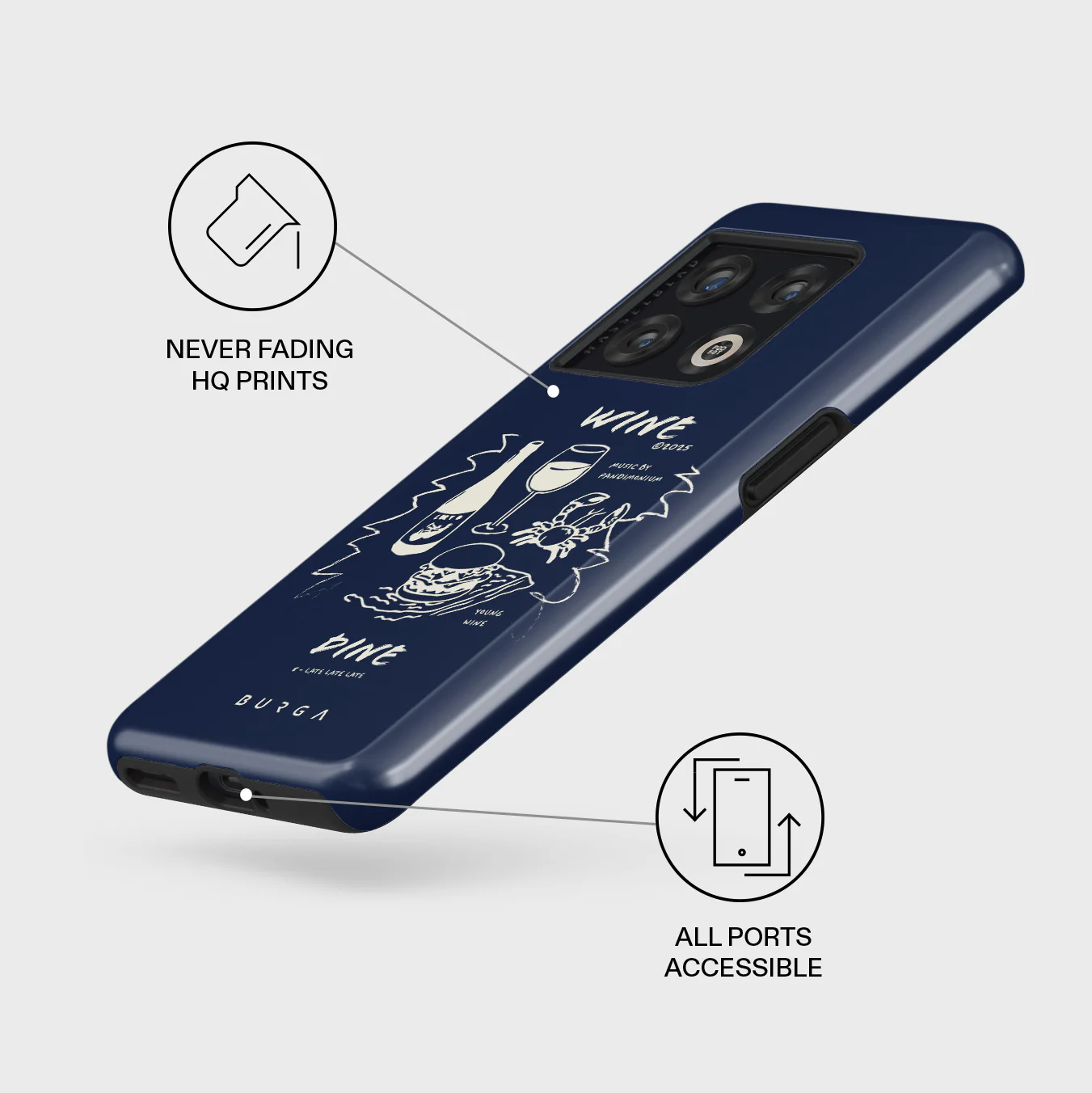 Wine & Dine - OnePlus 10 Pro 5G Case - Image 3