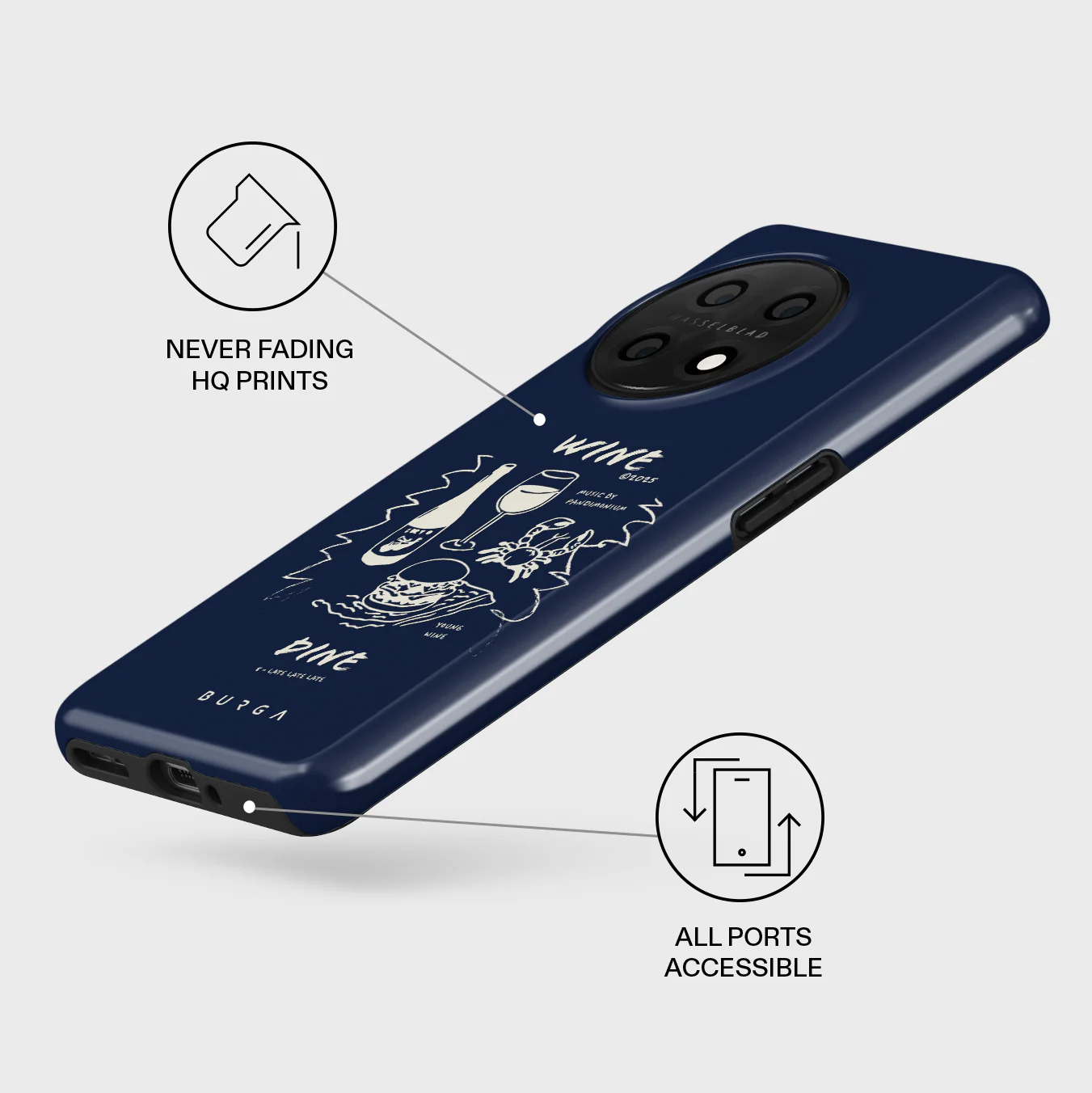 Wine & Dine - OnePlus 11 Case - Image 3
