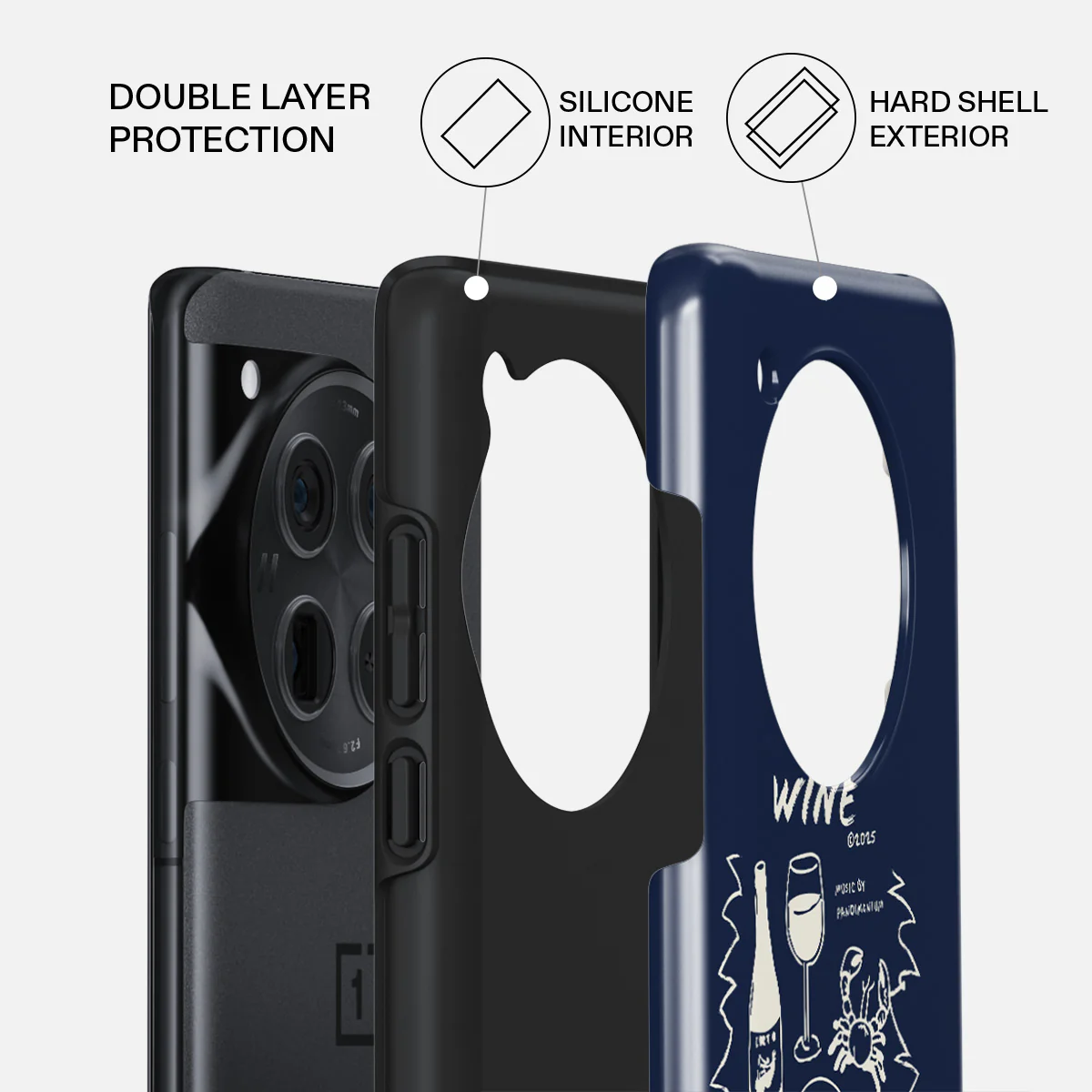 Wine & Dine - OnePlus 12 Case - Image 2
