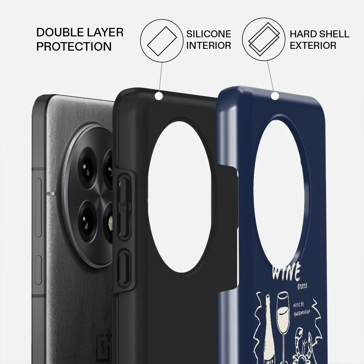 Wine & Dine - OnePlus 13 Case - Image 2