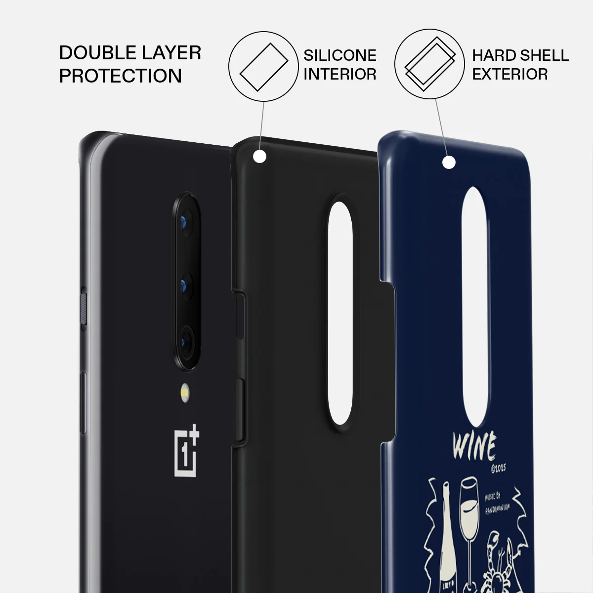 Wine & Dine - OnePlus 8 Case - Image 2