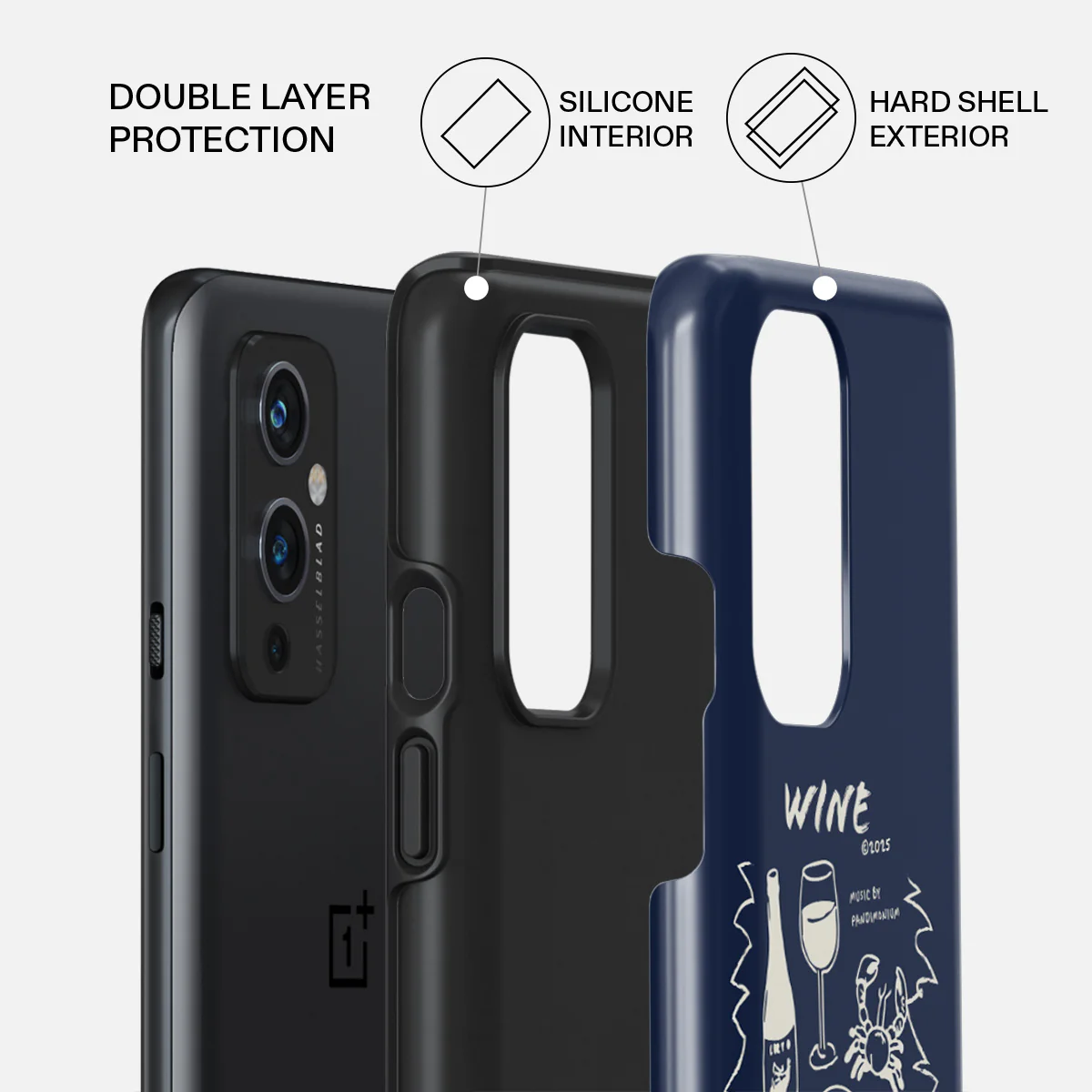 Wine & Dine - OnePlus 9 Case - Image 2