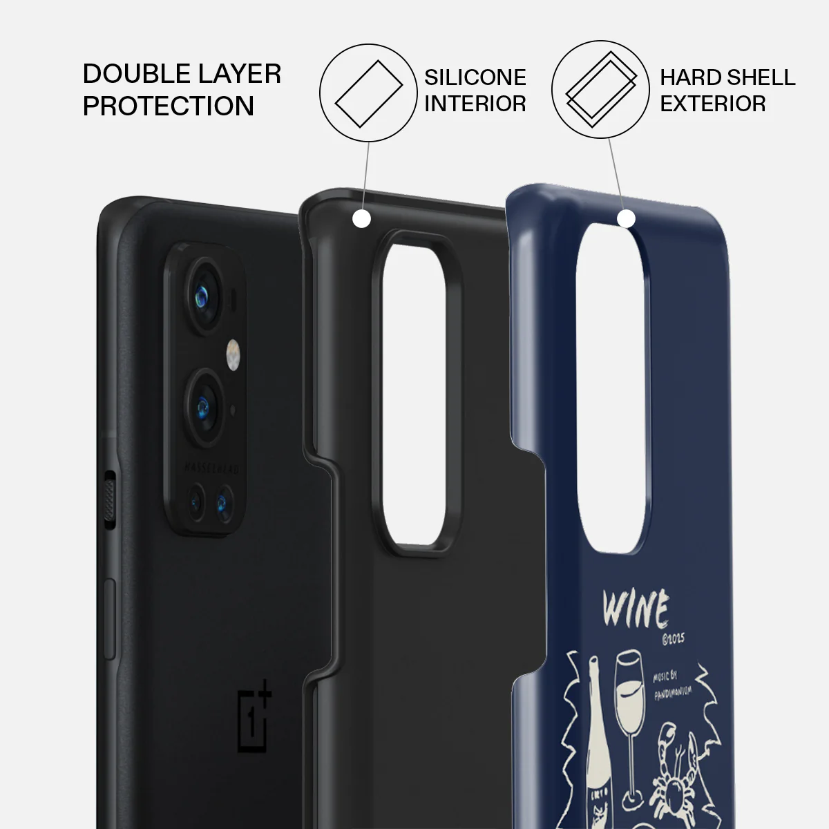 Wine & Dine - OnePlus 9 Pro Case - Image 2