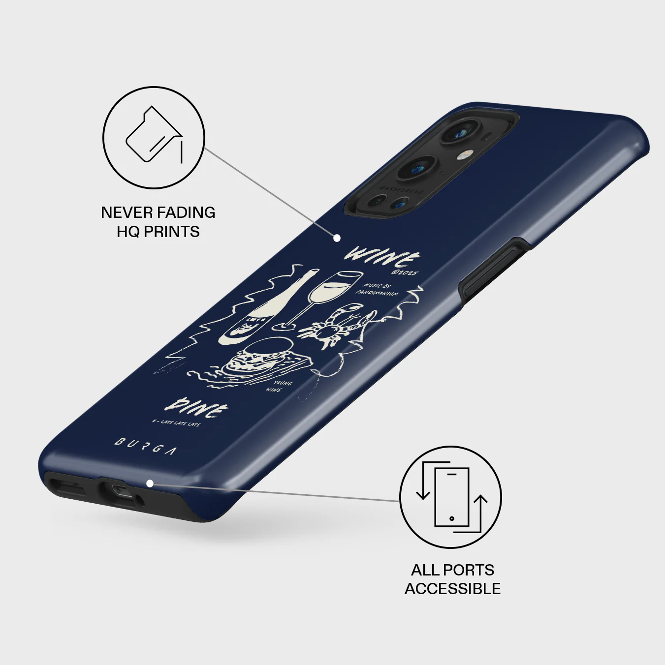 Wine & Dine - OnePlus 9 Pro Case - Image 3