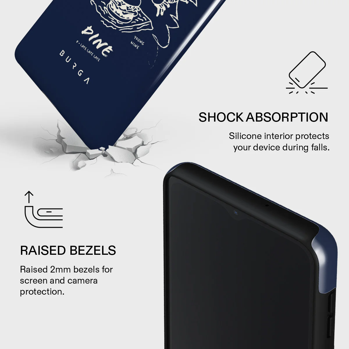 Wine & Dine - Samsung Galaxy A12 4G Case - Image 4