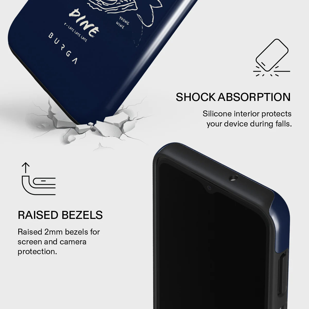 Wine & Dine - Samsung Galaxy A13 4G Case - Image 4