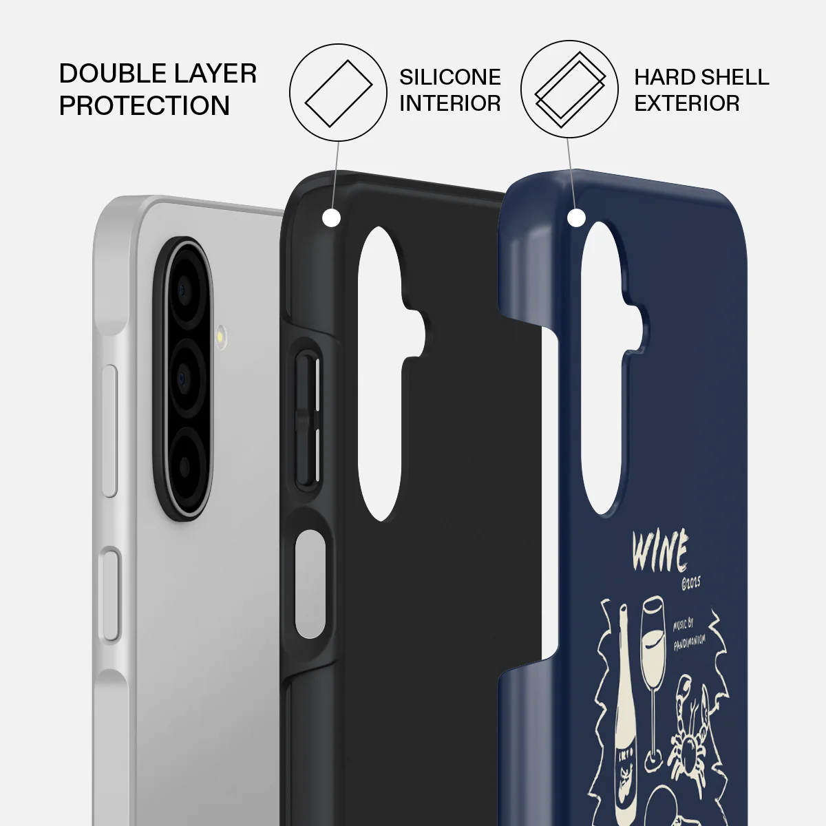 Wine & Dine - Samsung Galaxy A17 Case - Image 2