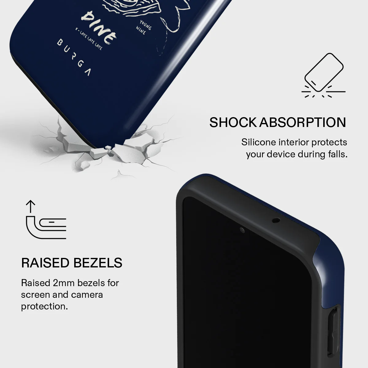 Wine & Dine - Samsung Galaxy A25 Case - Image 4