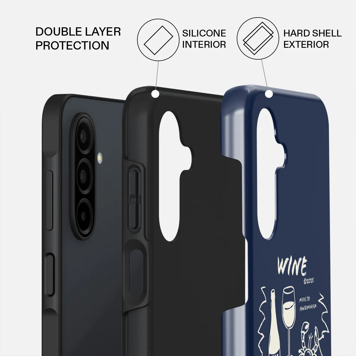 Wine & Dine - Samsung Galaxy A26 5G Case - Image 2