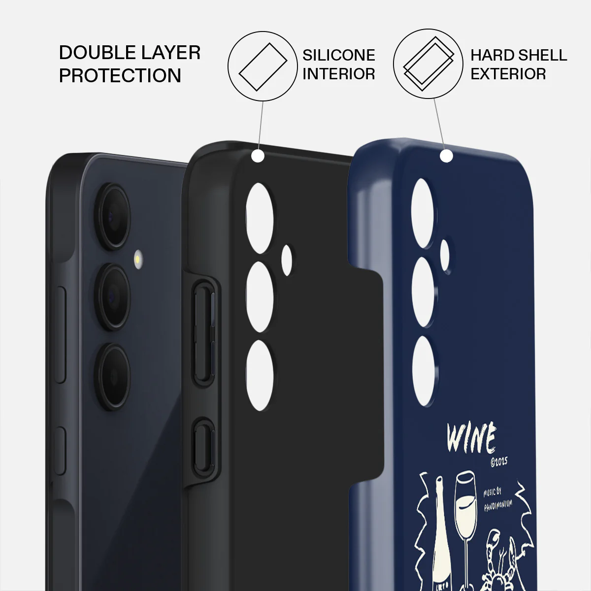 Wine & Dine - Samsung Galaxy A35 Case - Image 2