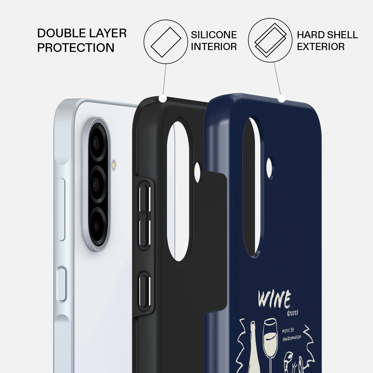 Wine & Dine - Samsung Galaxy A36 5G Case - Image 2