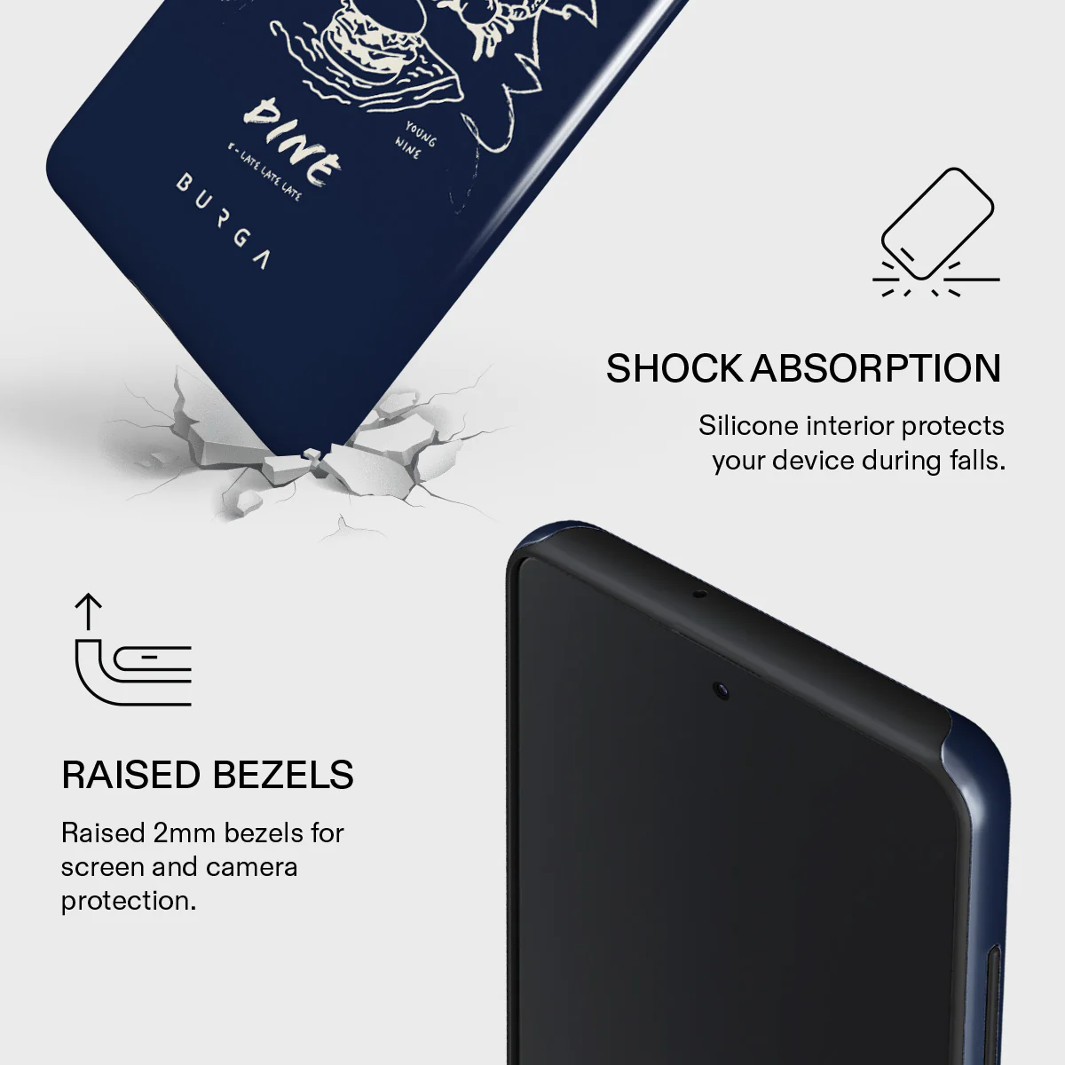 Wine & Dine - Samsung Galaxy A51 4G Case - Image 4