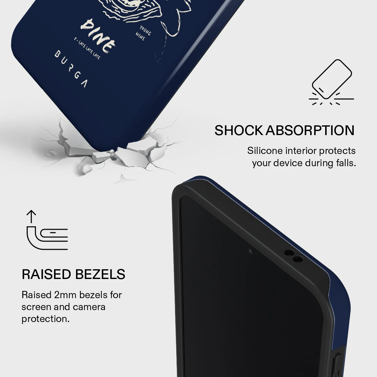 Wine & Dine - Samsung Galaxy A57 5G Case - Image 4