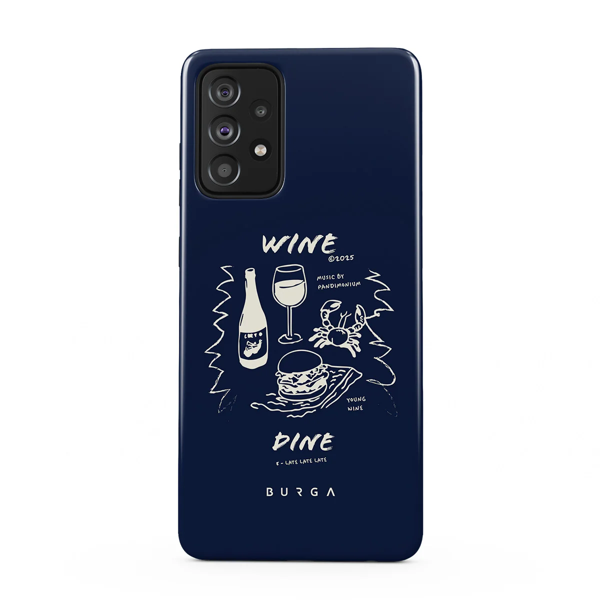 Wine & Dine - Samsung Galaxy A72 4G / 5G Case - Image 5