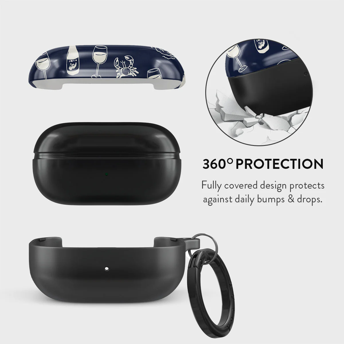 Wine & Dine - Samsung Galaxy Buds Pro Case - Image 2