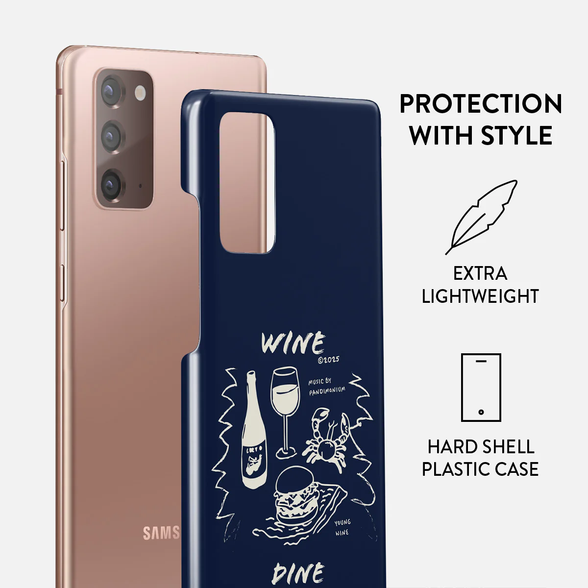Wine & Dine - Samsung Galaxy Note 20 4G / 5G Case - Image 2