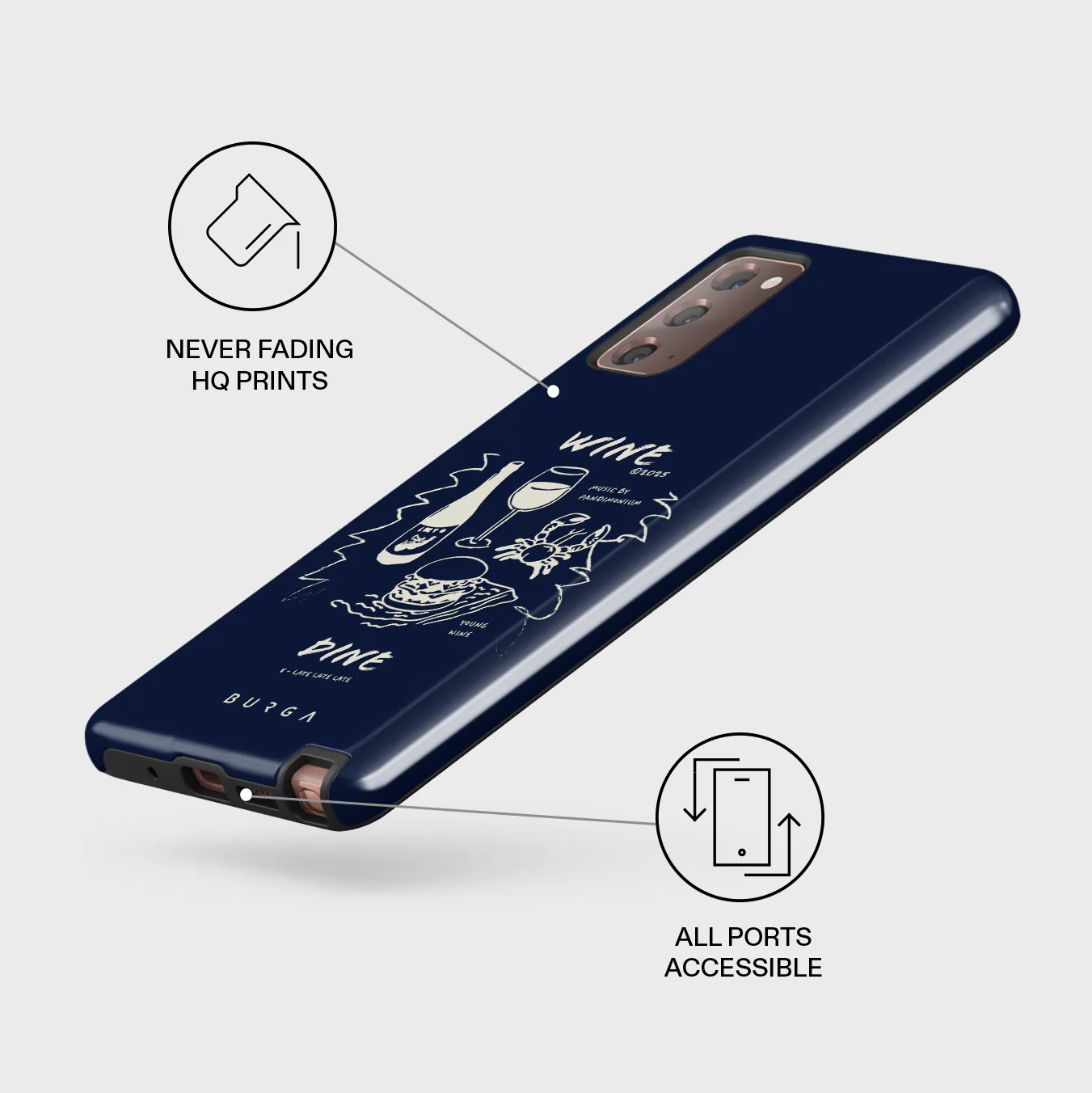 Wine & Dine - Samsung Galaxy Note 20 4G / 5G Case - Image 7