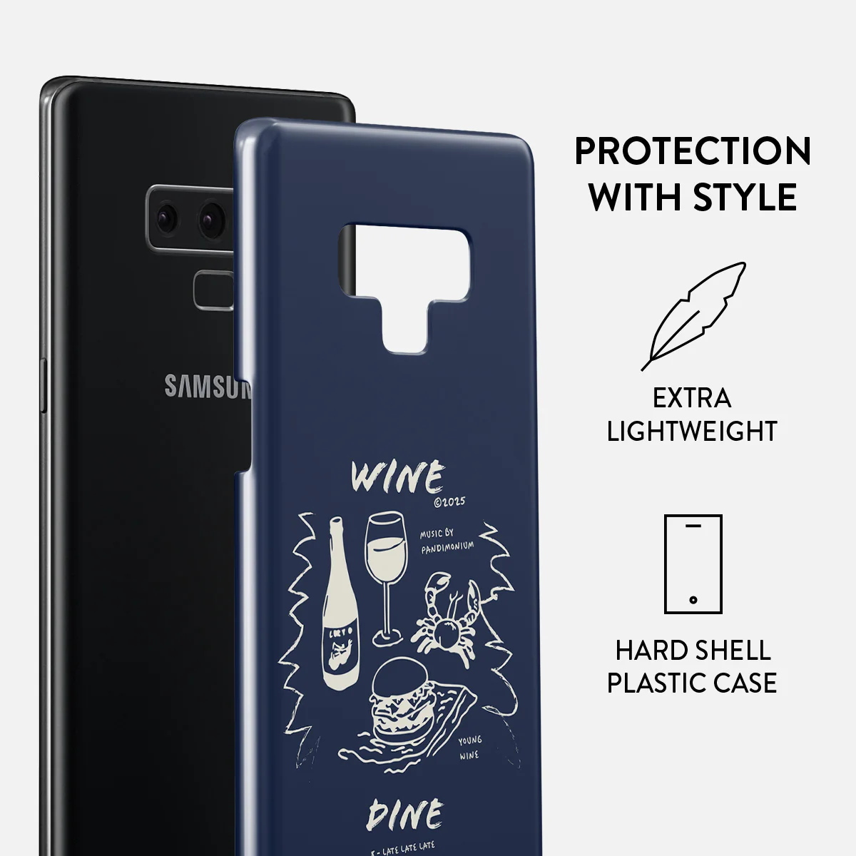 Wine & Dine - Samsung Galaxy Note 9 Case - Image 2