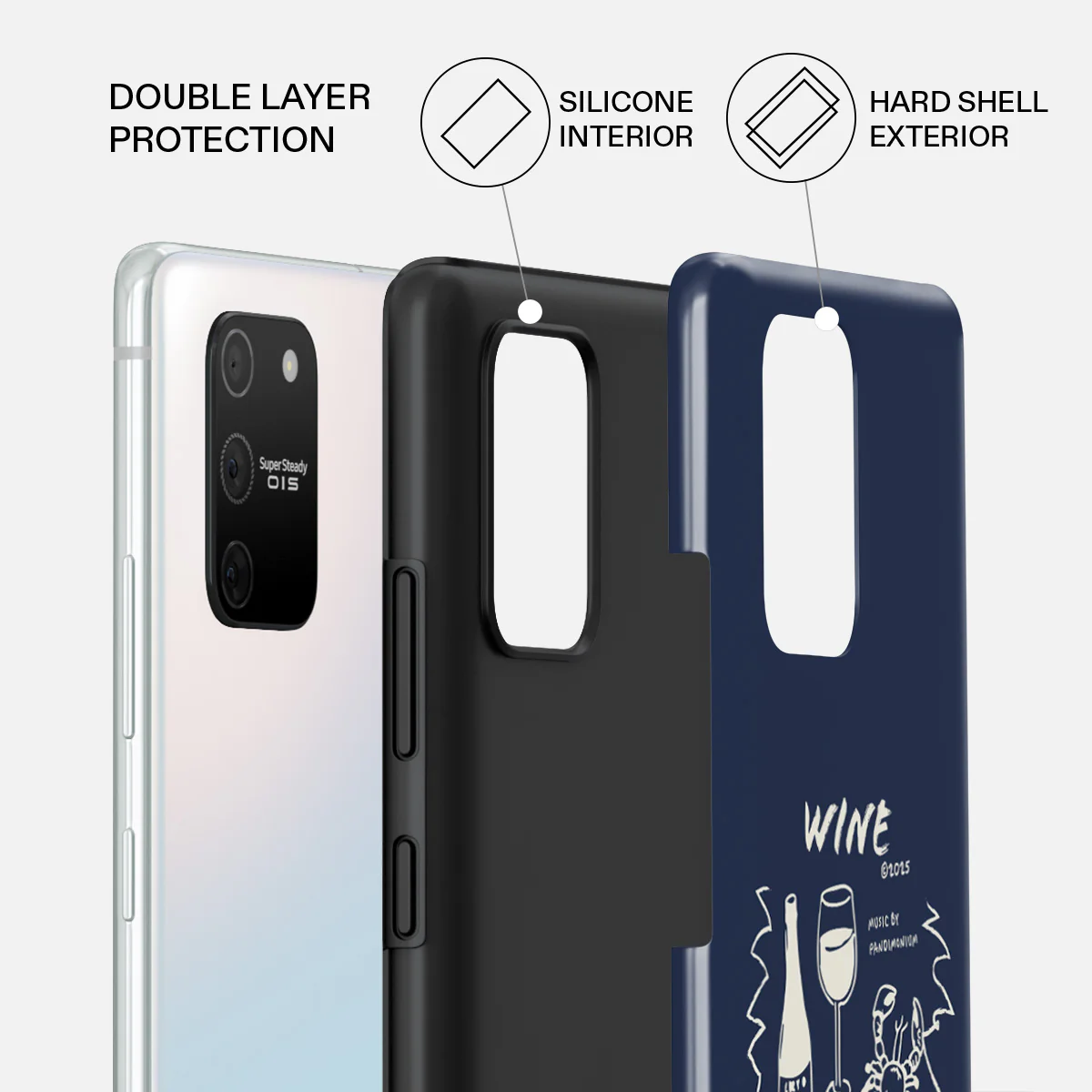 Wine & Dine - Samsung Galaxy S10 Lite Case - Image 2