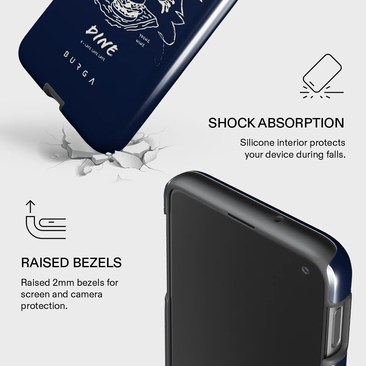 Wine & Dine - Samsung Galaxy S10E Case - Image 4