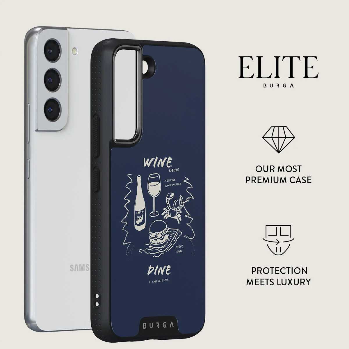 Wine & Dine - Samsung Galaxy S22 Case - Image 13