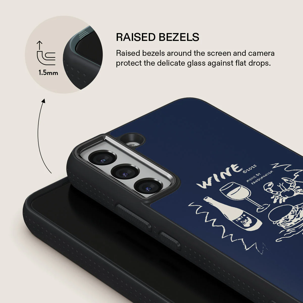 Wine & Dine - Samsung Galaxy S22 Case - Image 15