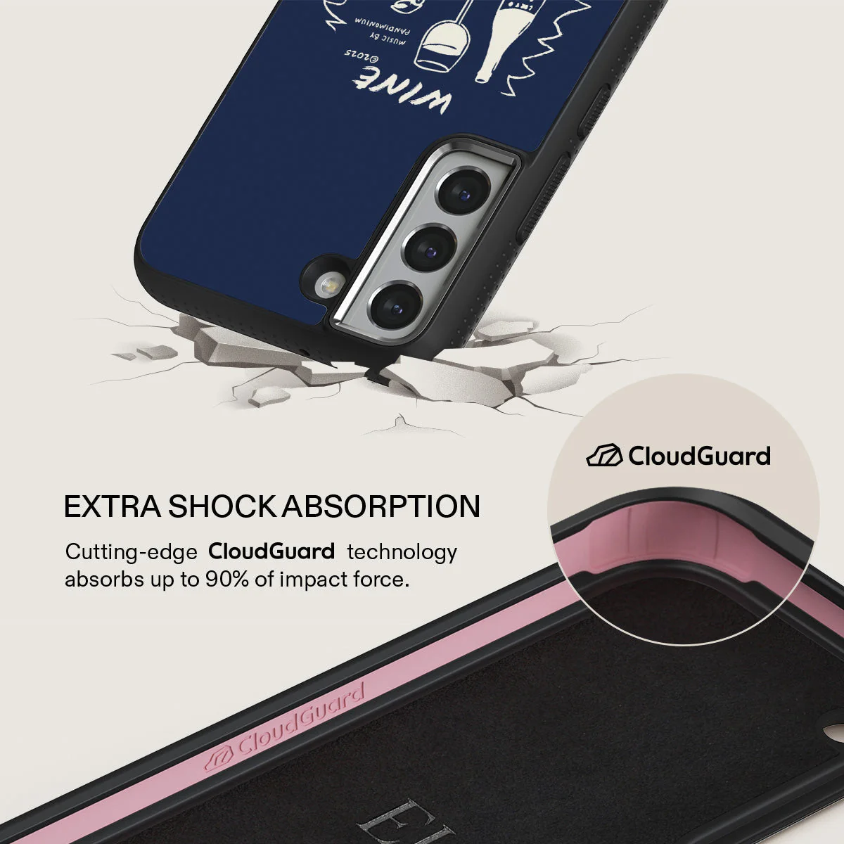 Wine & Dine - Samsung Galaxy S22 Plus Case - Image 14