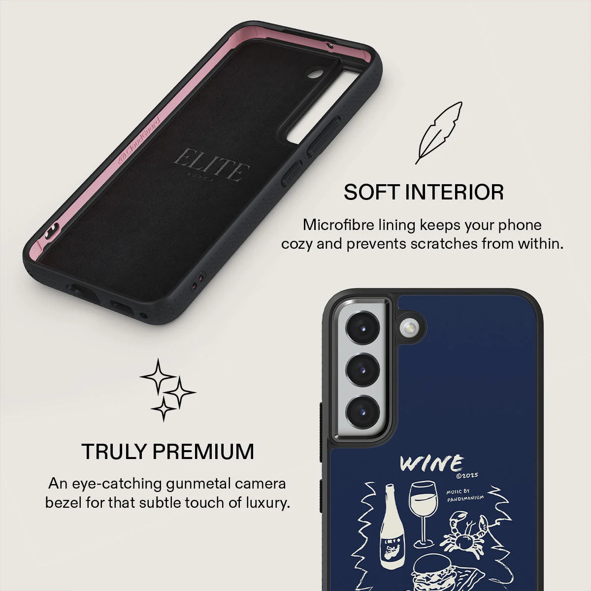 Wine & Dine - Samsung Galaxy S22 Plus Case - Image 17