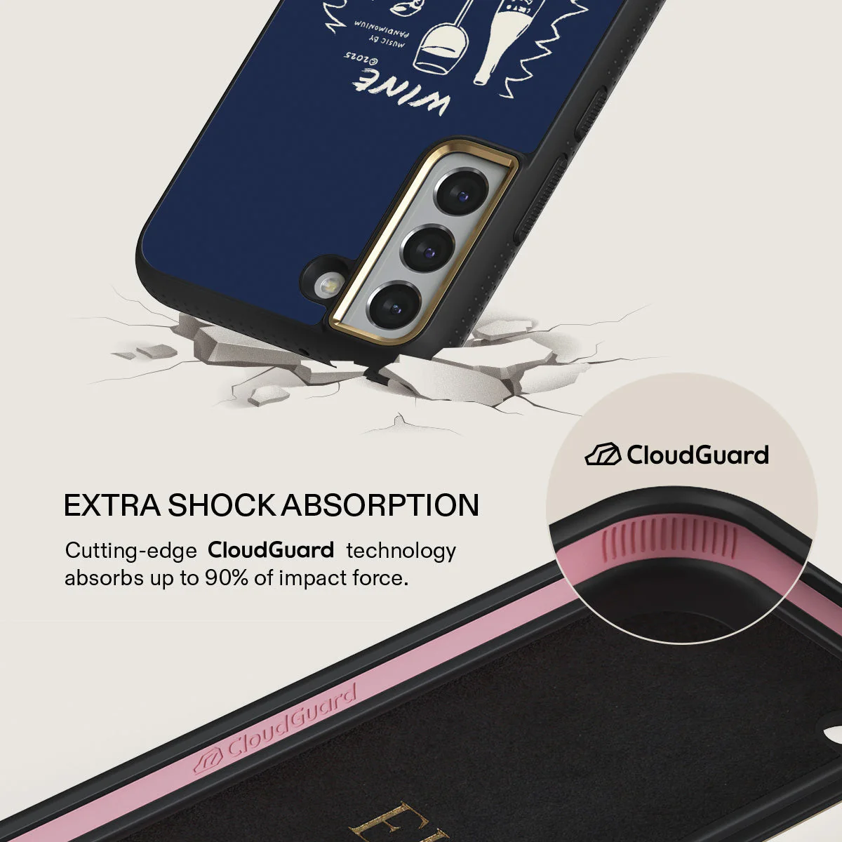 Wine & Dine - Samsung Galaxy S22 Plus Case - Image 7