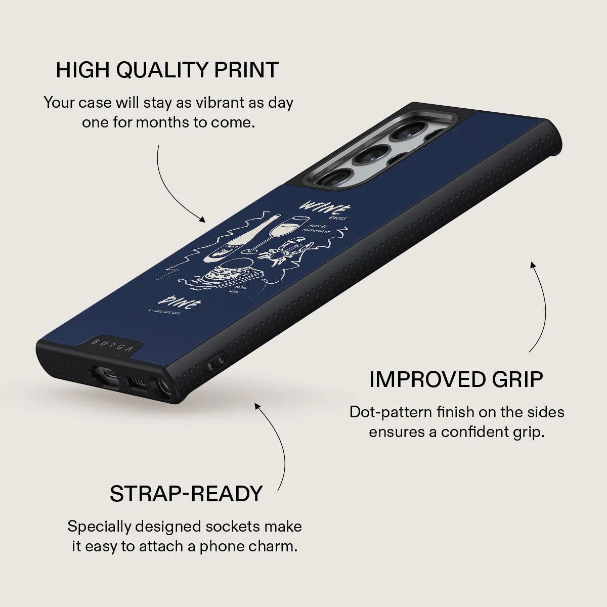 Wine & Dine - Samsung Galaxy S22 Ultra Case - Image 16