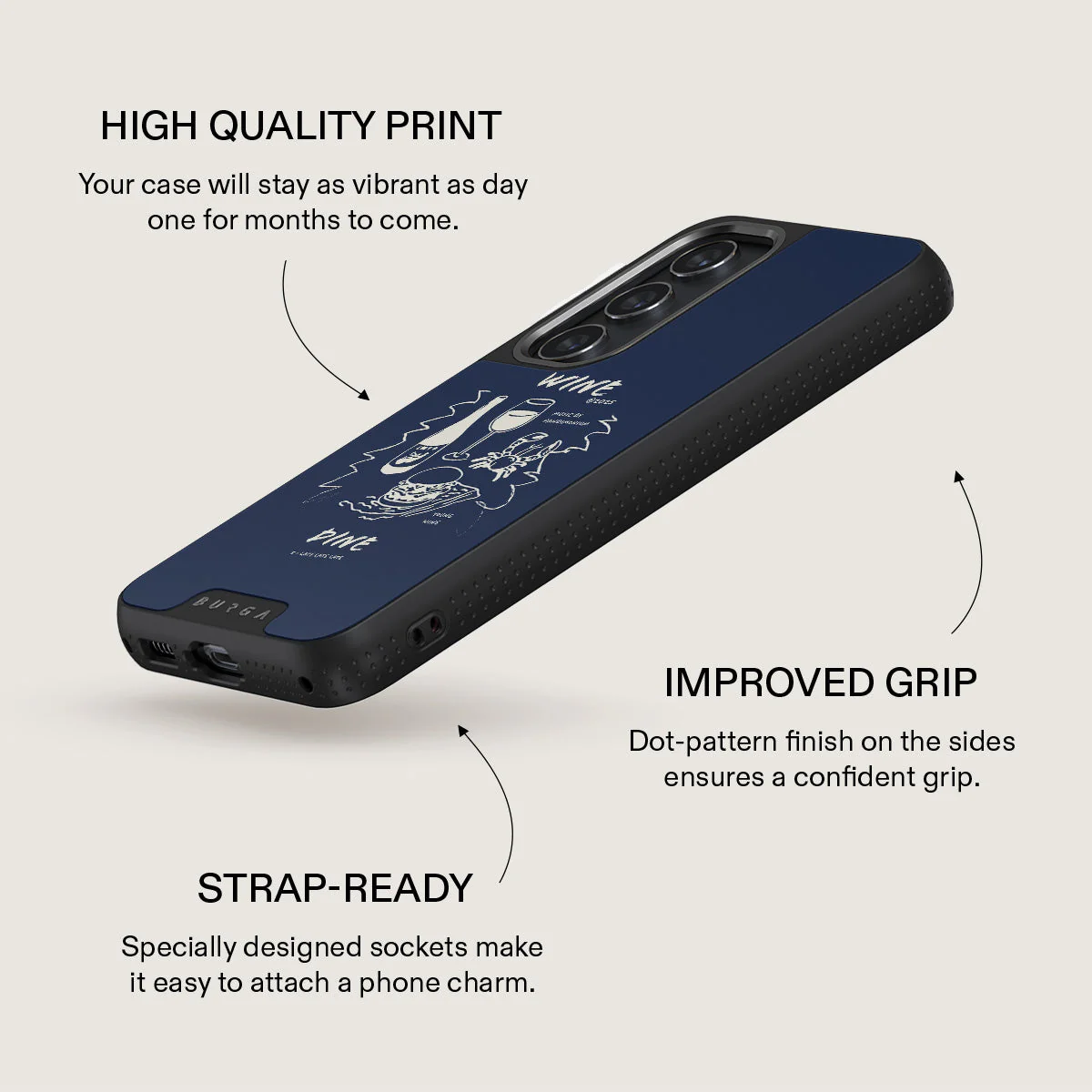 Wine & Dine - Samsung Galaxy S23 Case - Image 16