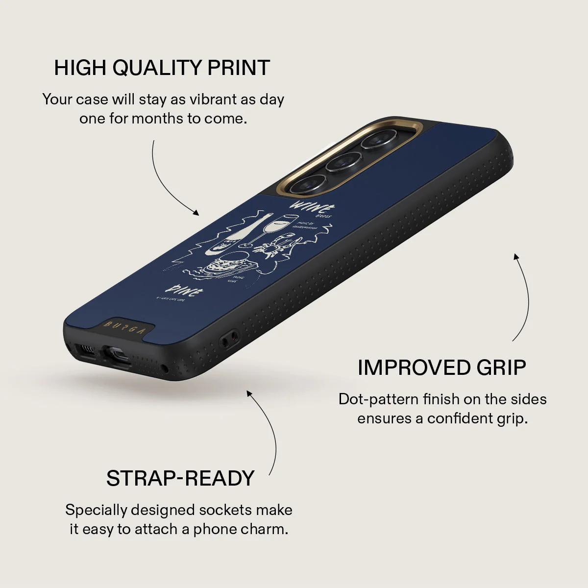 Wine & Dine - Samsung Galaxy S23 Case - Image 9