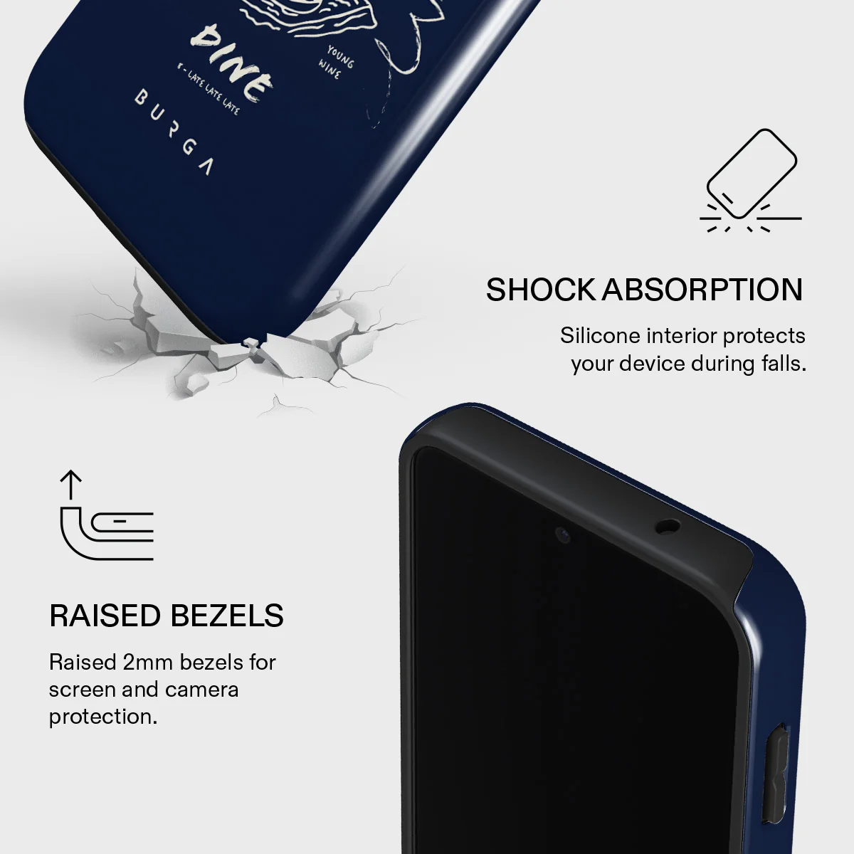 Wine & Dine - Samsung Galaxy S23 FE Case - Image 4