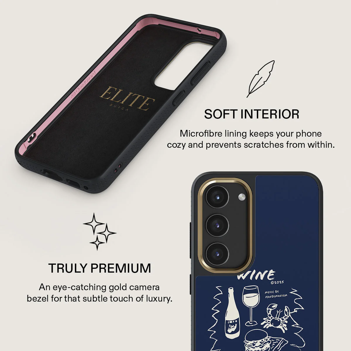 Wine & Dine - Samsung Galaxy S23 Plus Case - Image 10