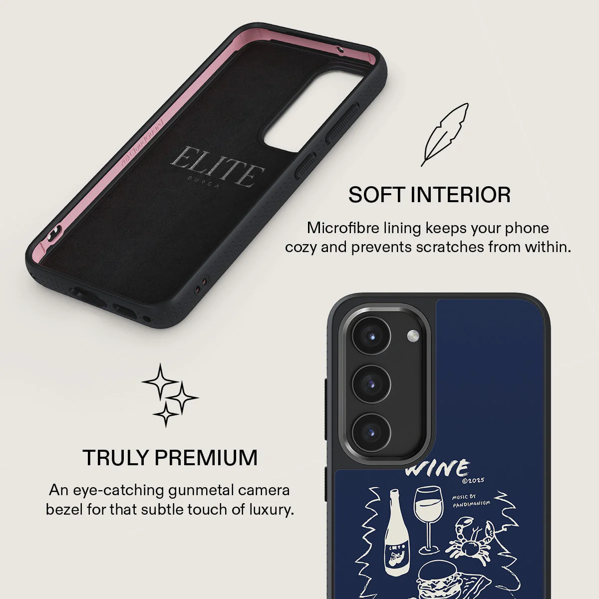 Wine & Dine - Samsung Galaxy S23 Plus Case - Image 17