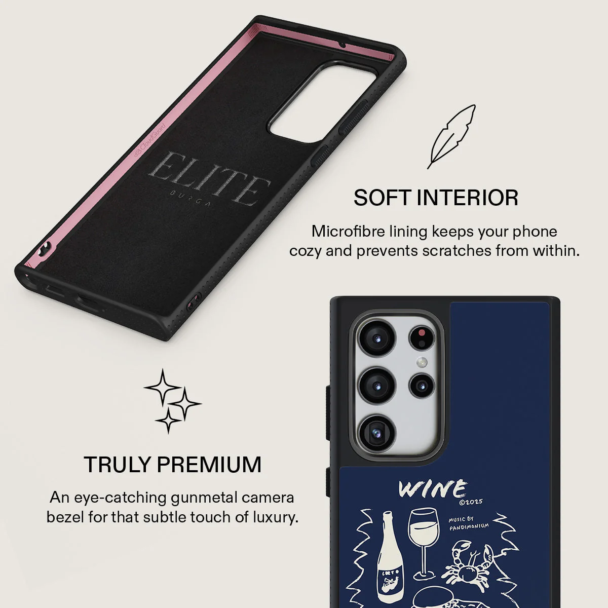 Wine & Dine - Samsung Galaxy S23 Ultra Case - Image 17