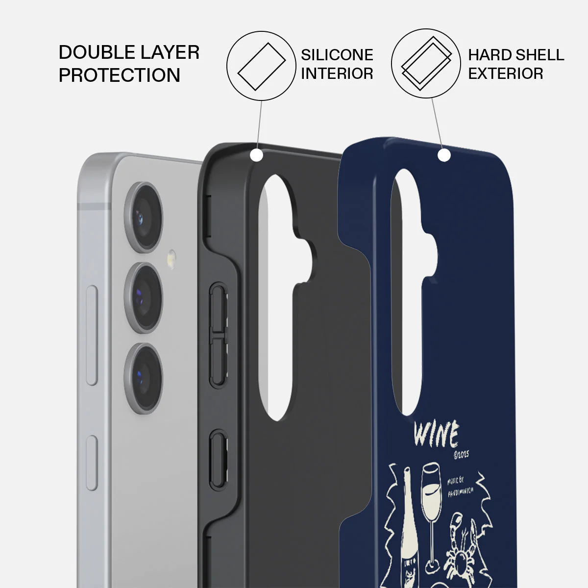 Wine & Dine - Samsung Galaxy S24 Plus Case - Image 2