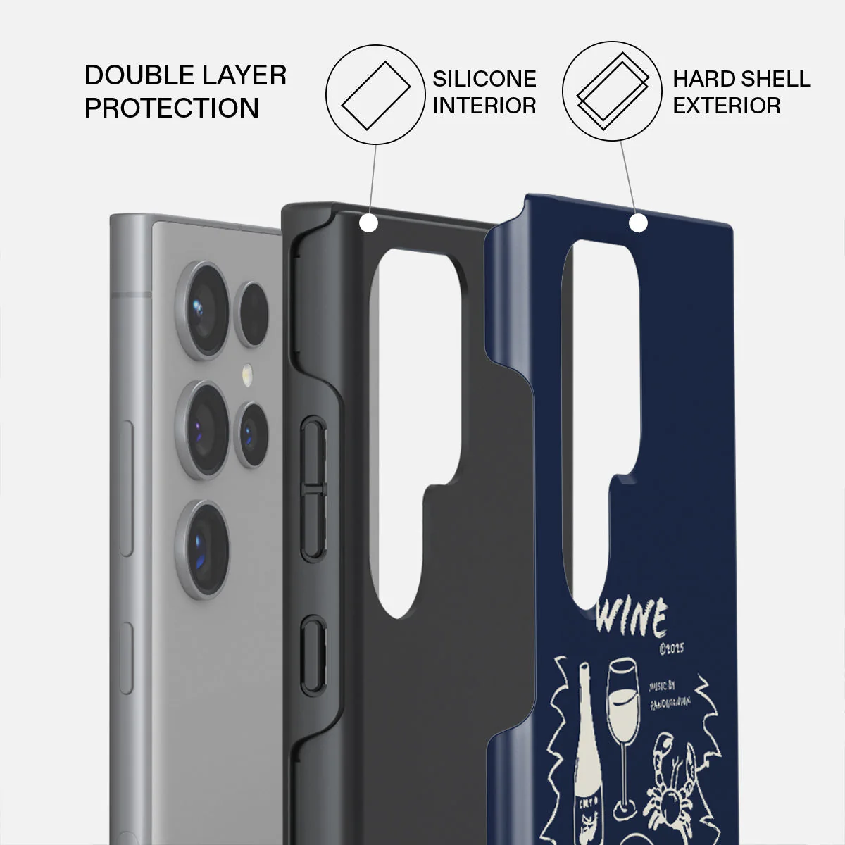 Wine & Dine - Samsung Galaxy S24 Ultra Case - Image 2