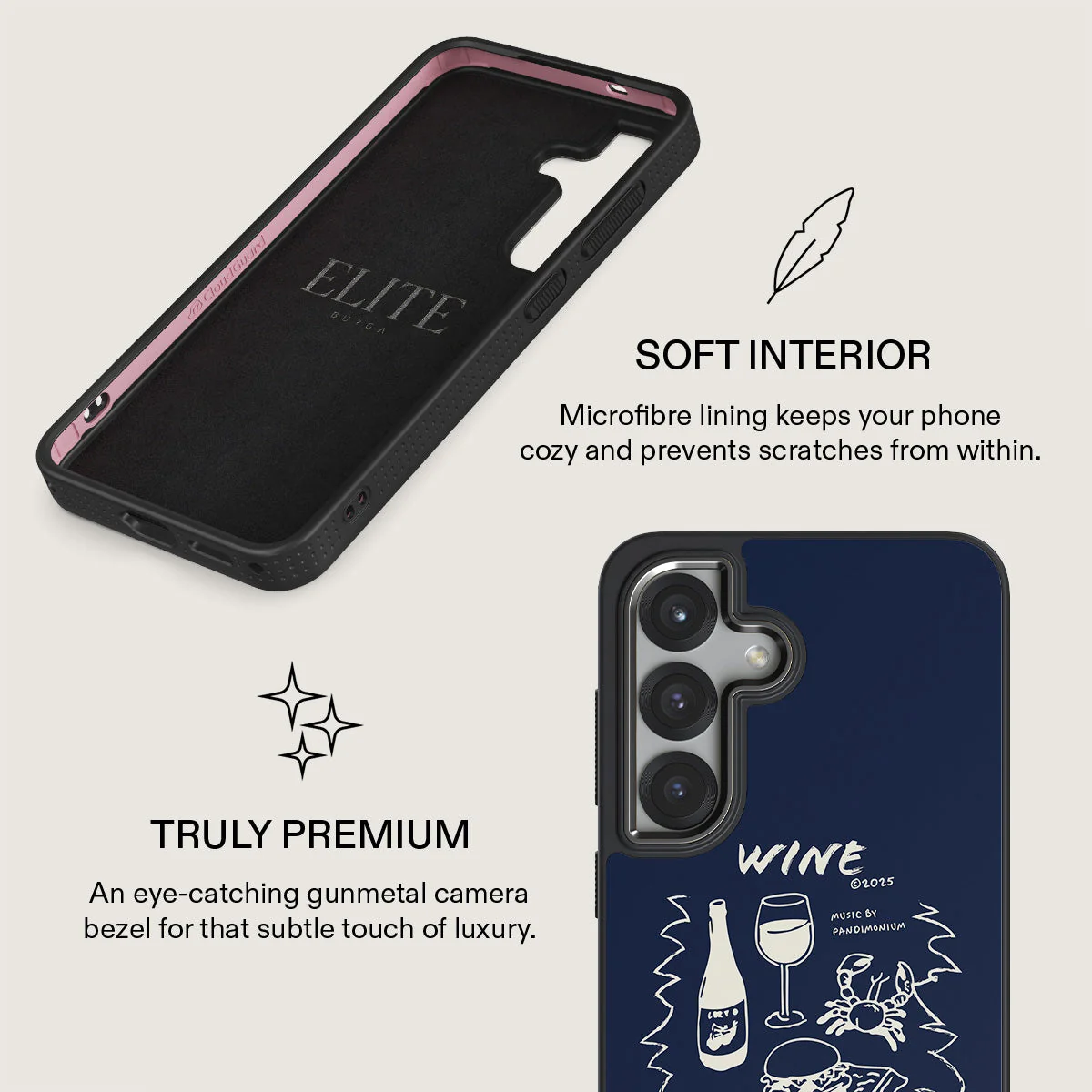 Wine & Dine - Samsung Galaxy S25 Case - Image 17