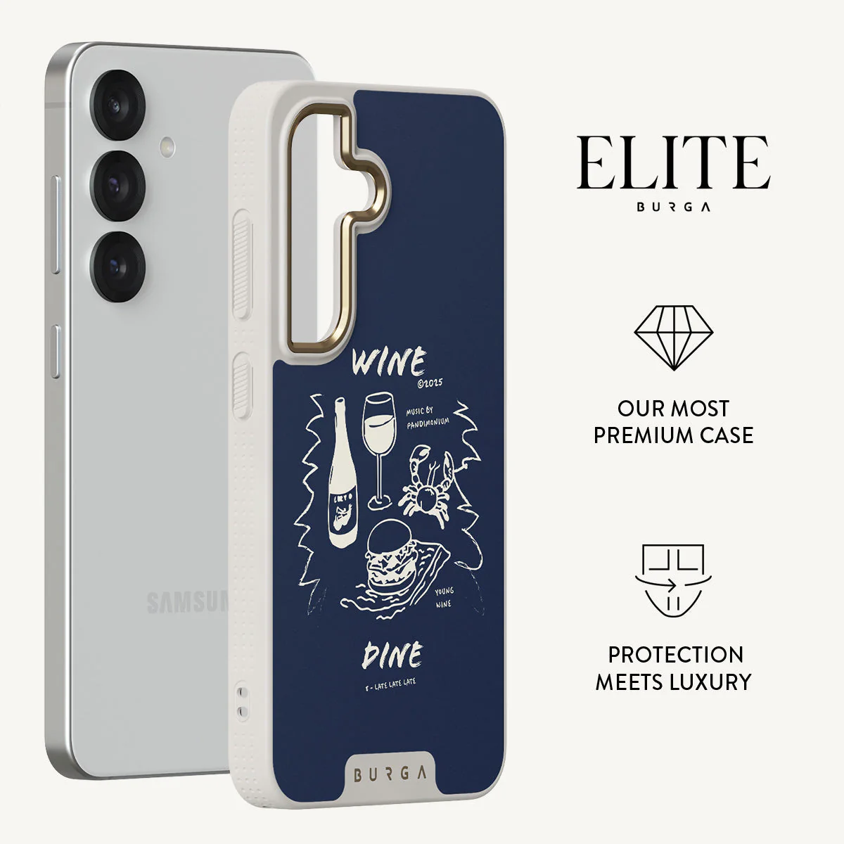 Wine & Dine - Samsung Galaxy S25 Case - Image 20