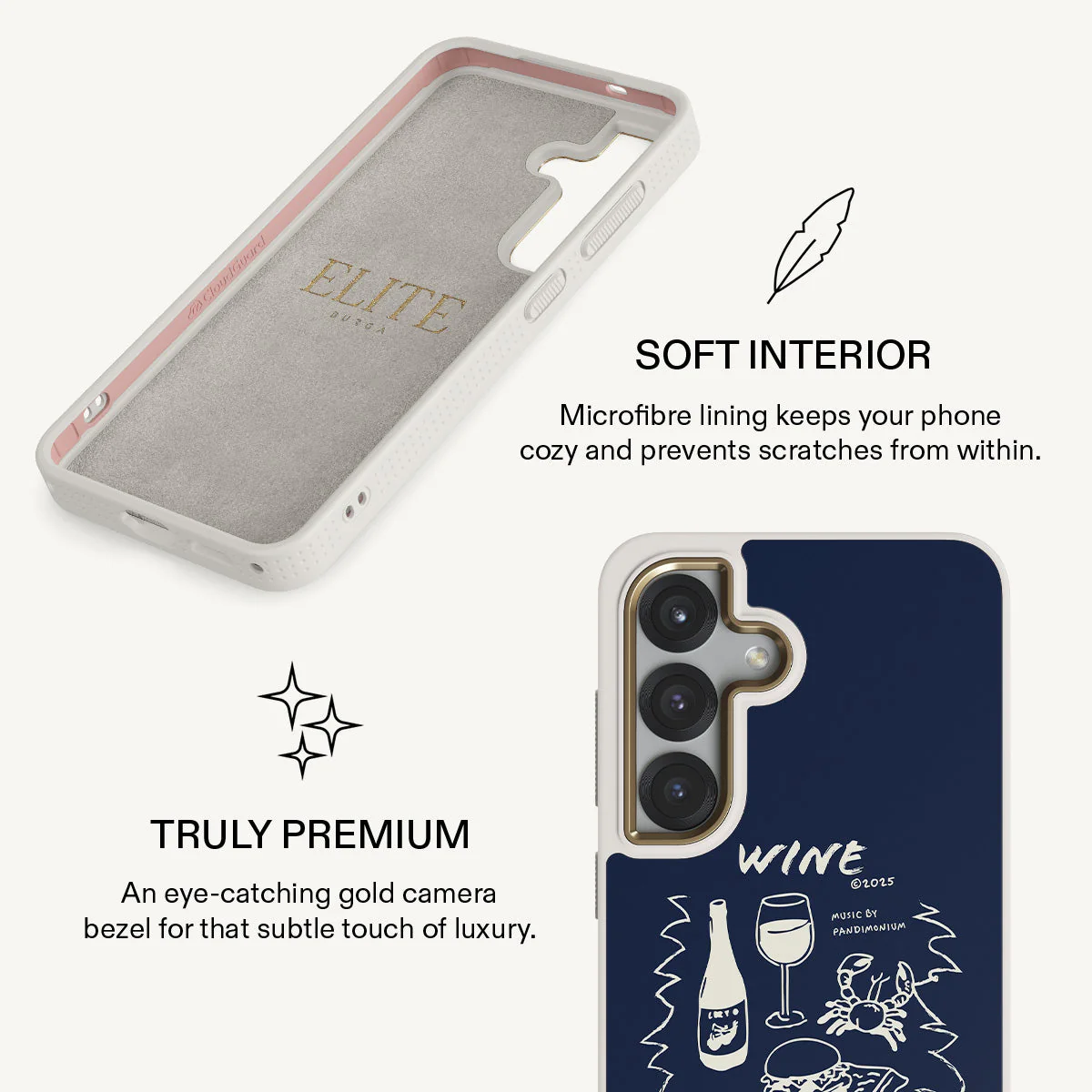 Wine & Dine - Samsung Galaxy S25 Case - Image 24