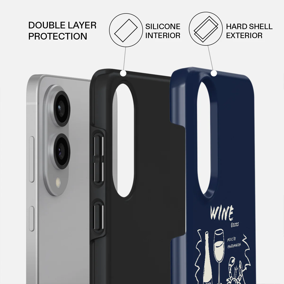 Wine & Dine - Samsung Galaxy S25 Edge Case - Image 2