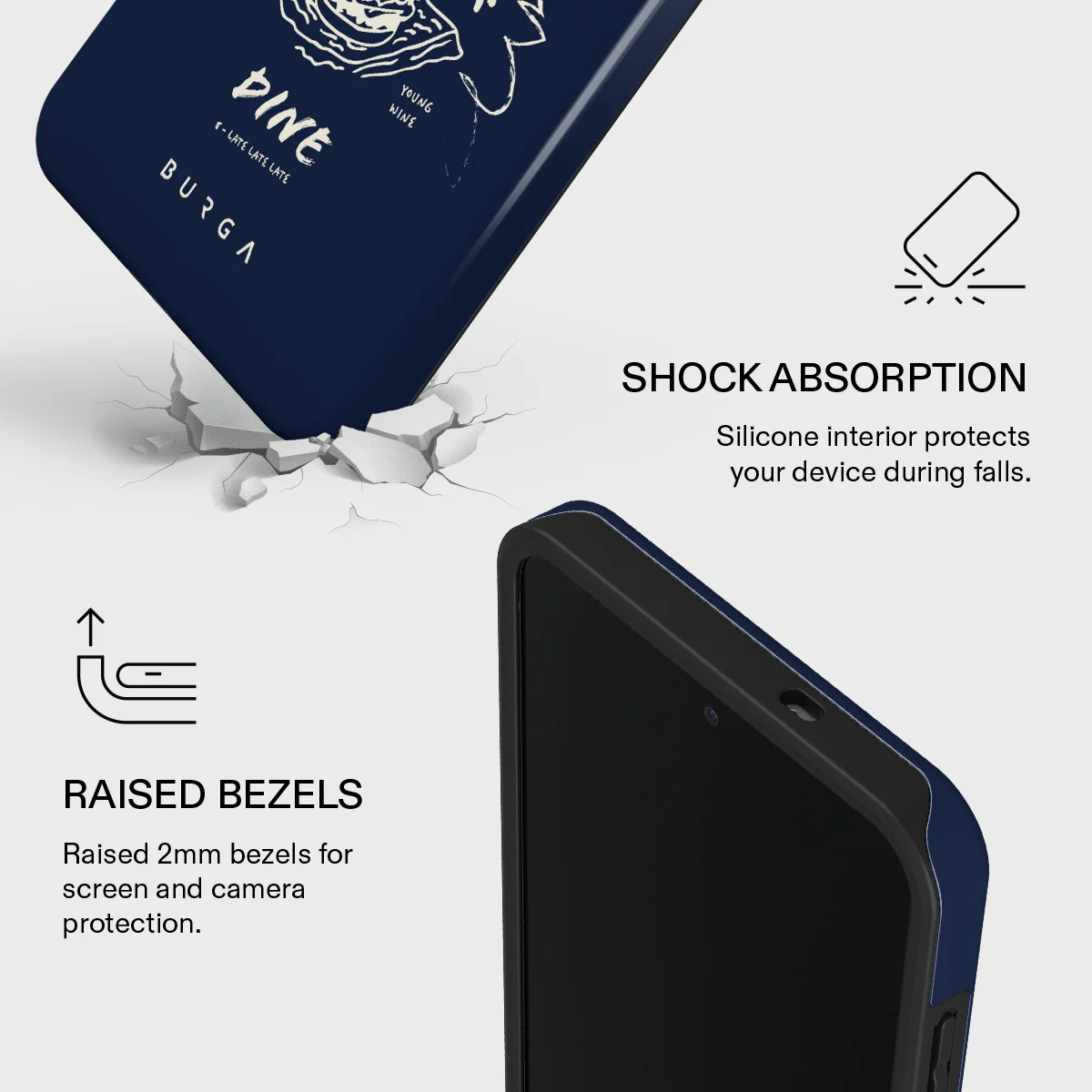 Wine & Dine - Samsung Galaxy S25 FE Case - Image 4