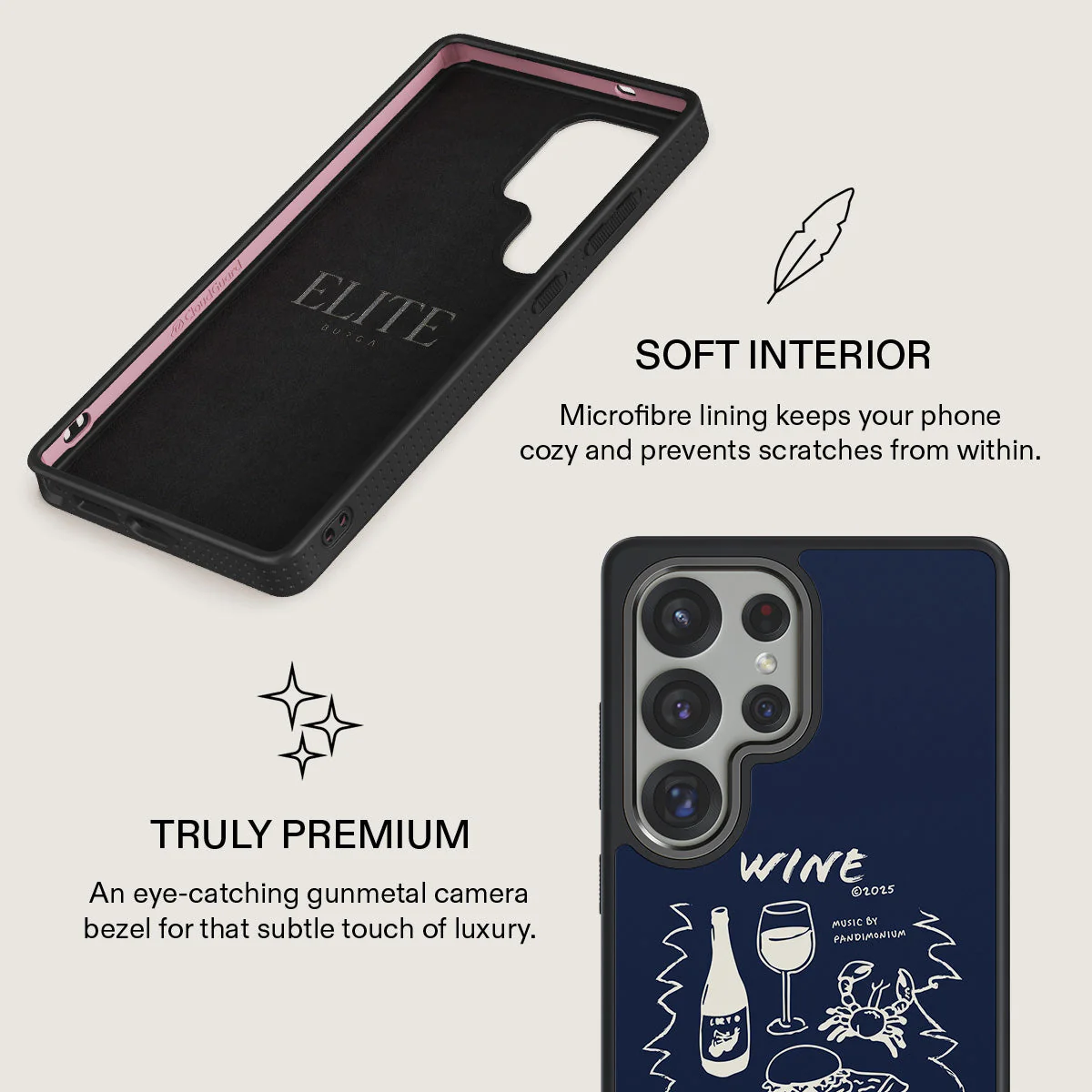 Wine & Dine - Samsung Galaxy S25 Ultra Case - Image 17