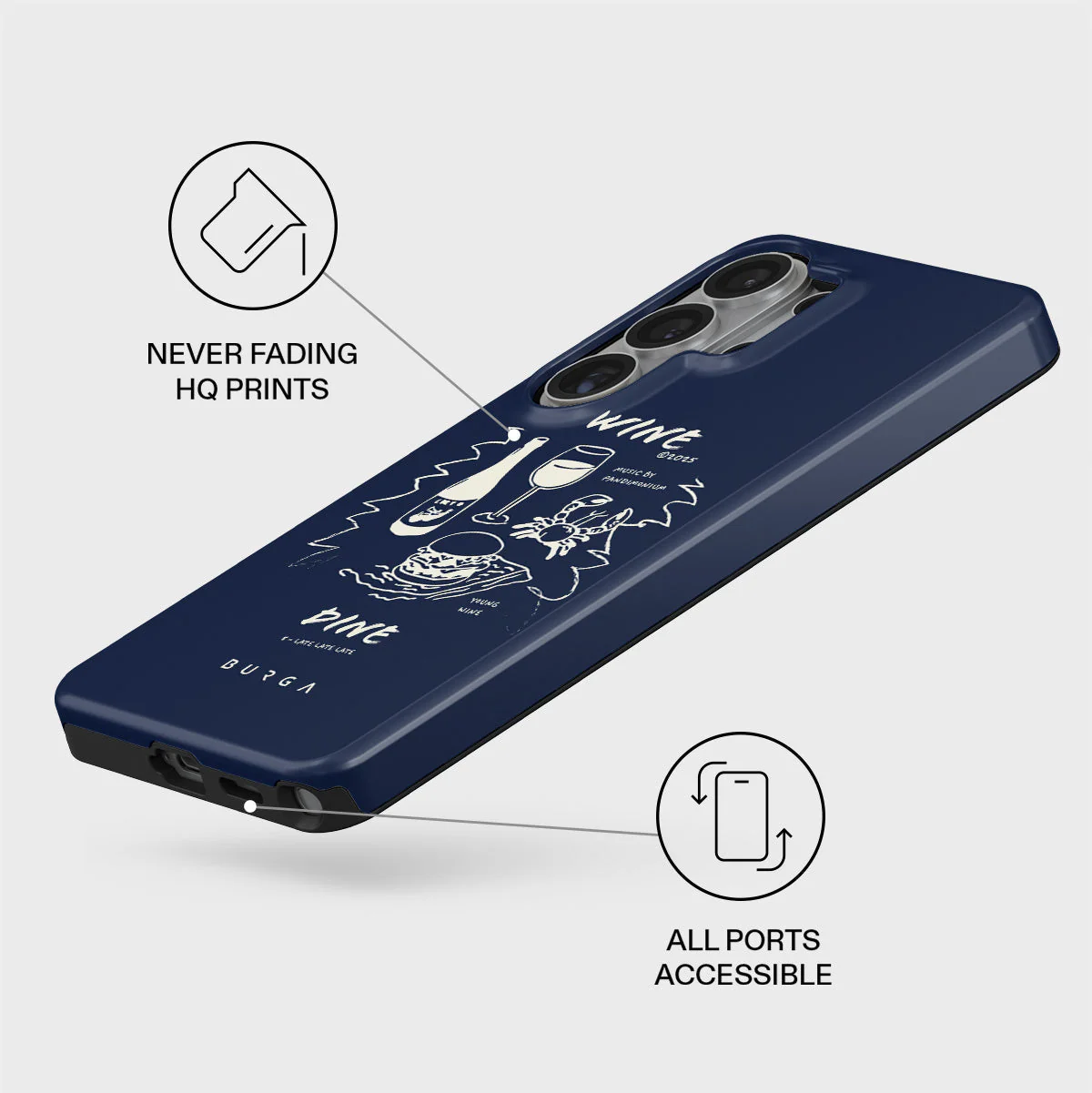 Wine & Dine - Samsung Galaxy S26 Ultra Case - Image 3