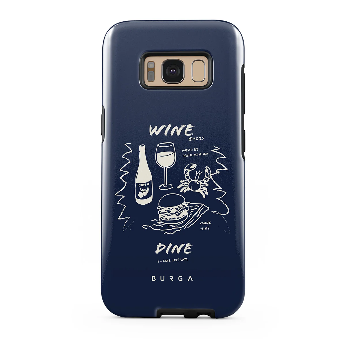 Wine & Dine - Samsung Galaxy S8 Case - Image 5