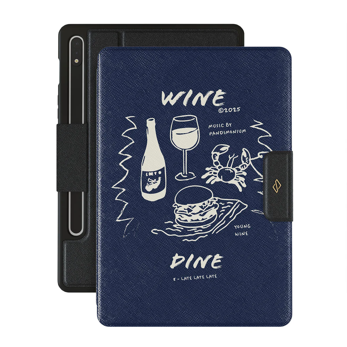 Wine & Dine - Samsung Galaxy Tab S10+ Case