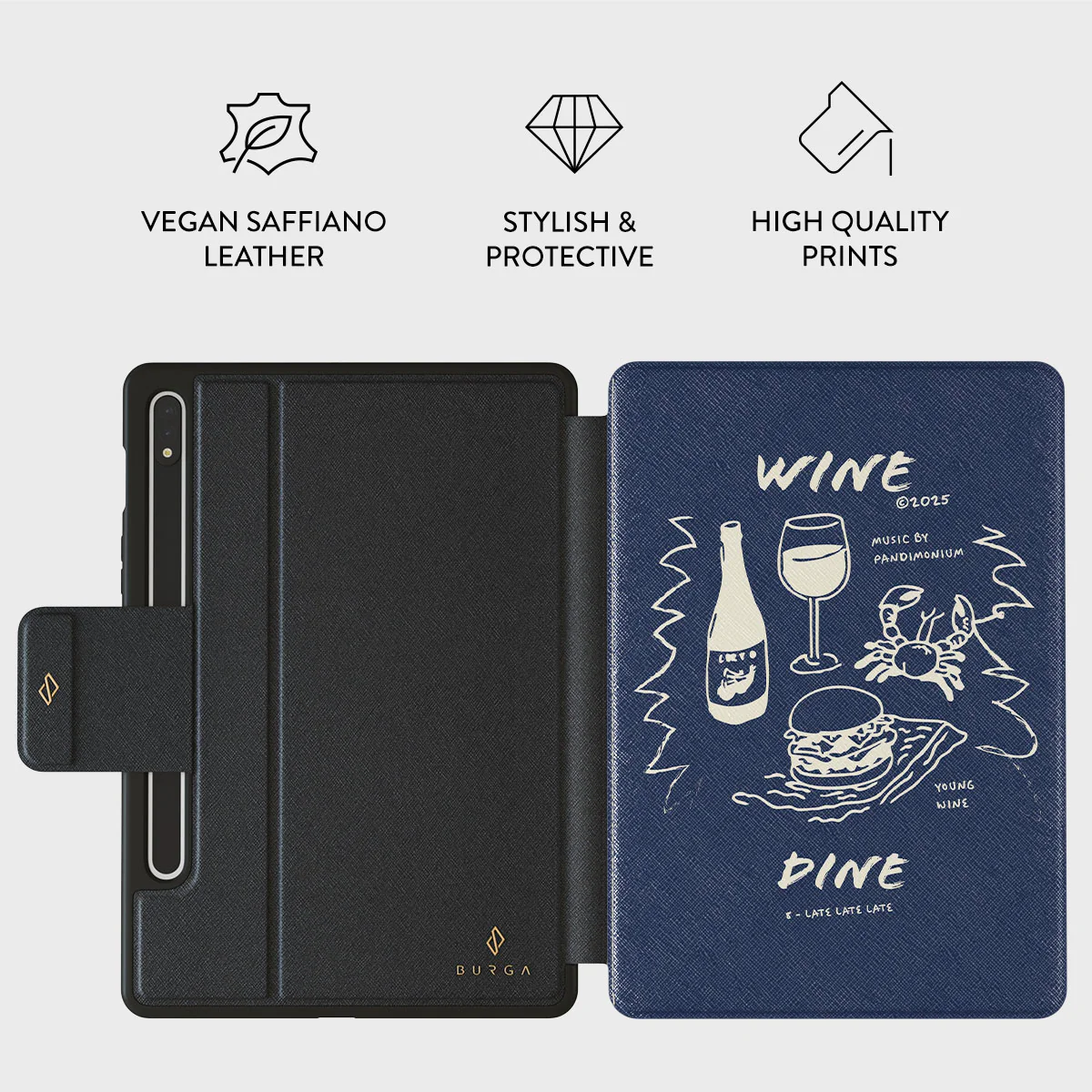 Wine & Dine - Samsung Galaxy Tab S9/S10 Case - Image 2