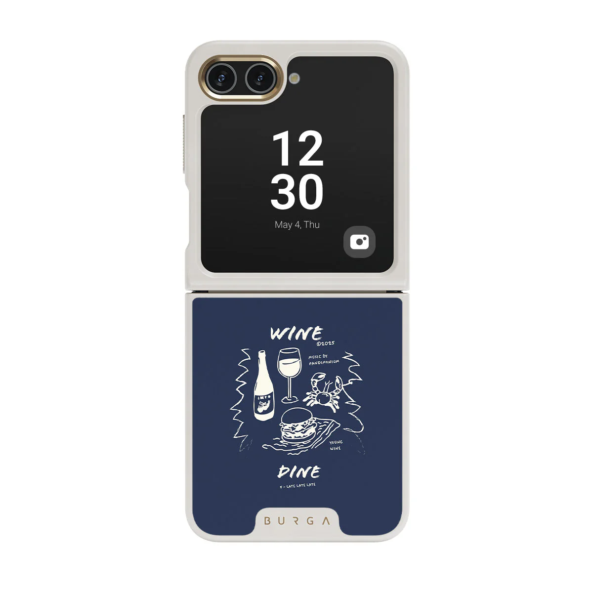 Wine & Dine - Samsung Galaxy Z Flip 5 Case - Image 22