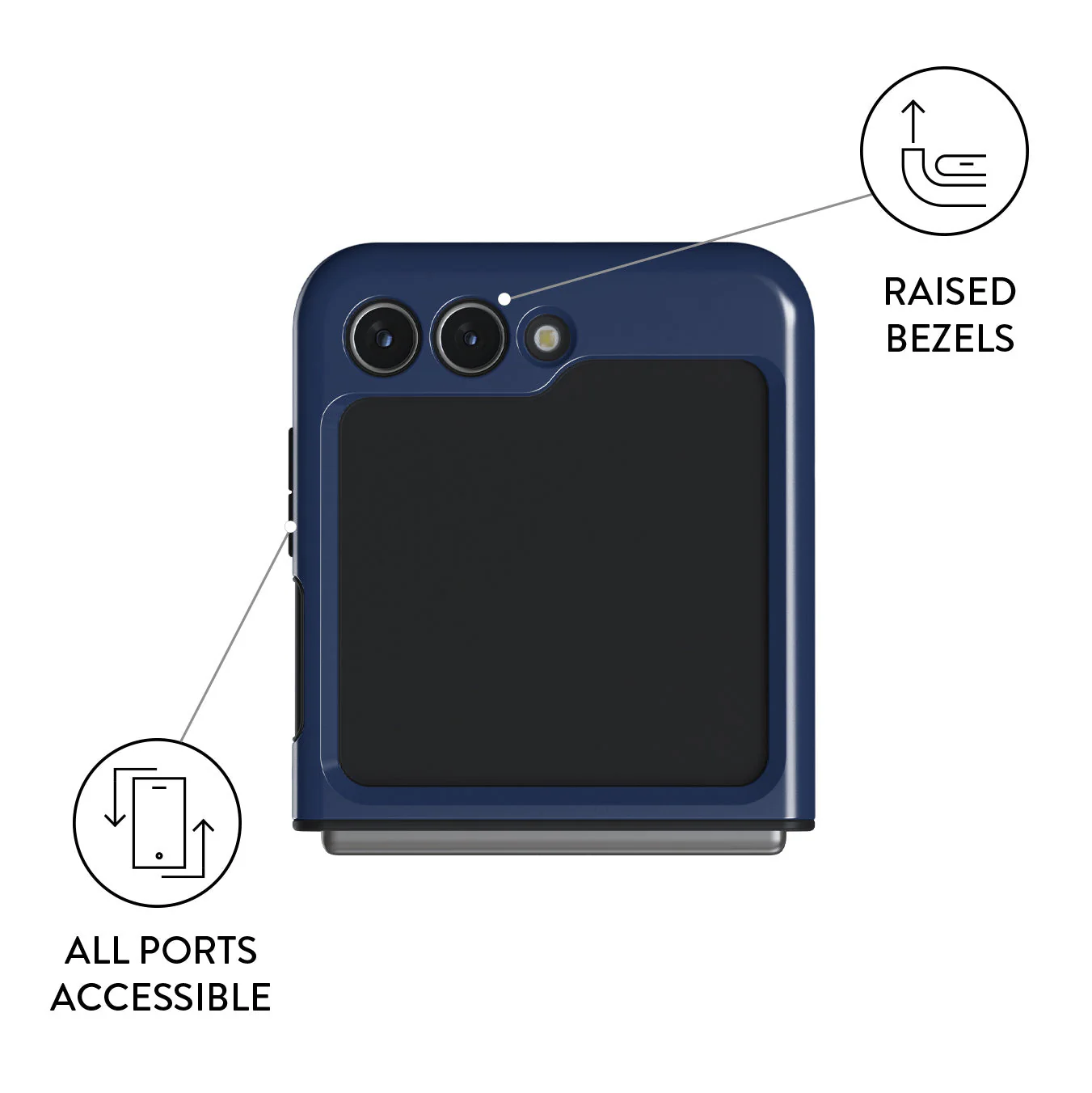 Wine & Dine - Samsung Galaxy Z Flip 5 Case - Image 3